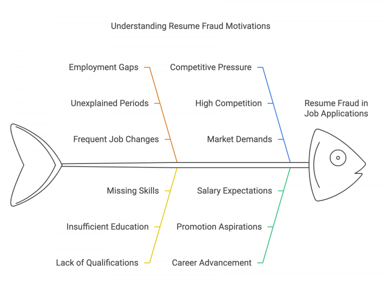 How to Identify Fake Resumes A - Understanding Resume Fraud Motivations 768x578 
